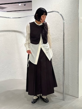 「アイテム（ワンピース/ドレス）」を使った、藤井さん。さん（レディース・164cm）の秋コーディネート