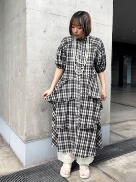 藤井さん。さん（レディース・164cm）の夏コーディネート