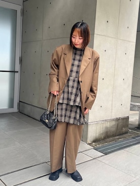 藤井さん。さん（レディース・164cm）の秋コーディネート