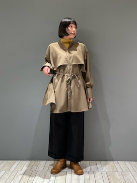 藤井さん。さん（レディース・164cm）の冬コーディネート