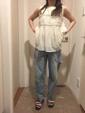 muuu95さん（レディース・153cm）の夏コーディネート