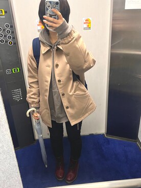 「RNA」｜「アイテム（ブーツ）」を使った、トガさん（レディース・157cm）の冬コーディネート