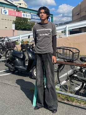 kensukeさん（メンズ・181cm）の秋コーディネート