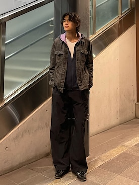 kensukeさん（メンズ・181cm）の秋コーディネート