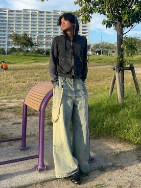 「アイテム（アナログ腕時計）」を使った、kensukeさん（メンズ・181cm）の秋コーディネート