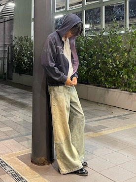 「アイテム（アナログ腕時計）」を使った、kensukeさん（メンズ・181cm）の秋コーディネート