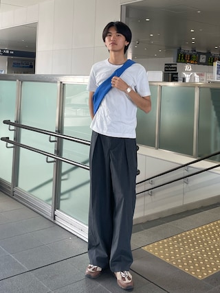 TUCK WIDE GURKHA SLACKS / タックワイドグルカスラックスを使っ
