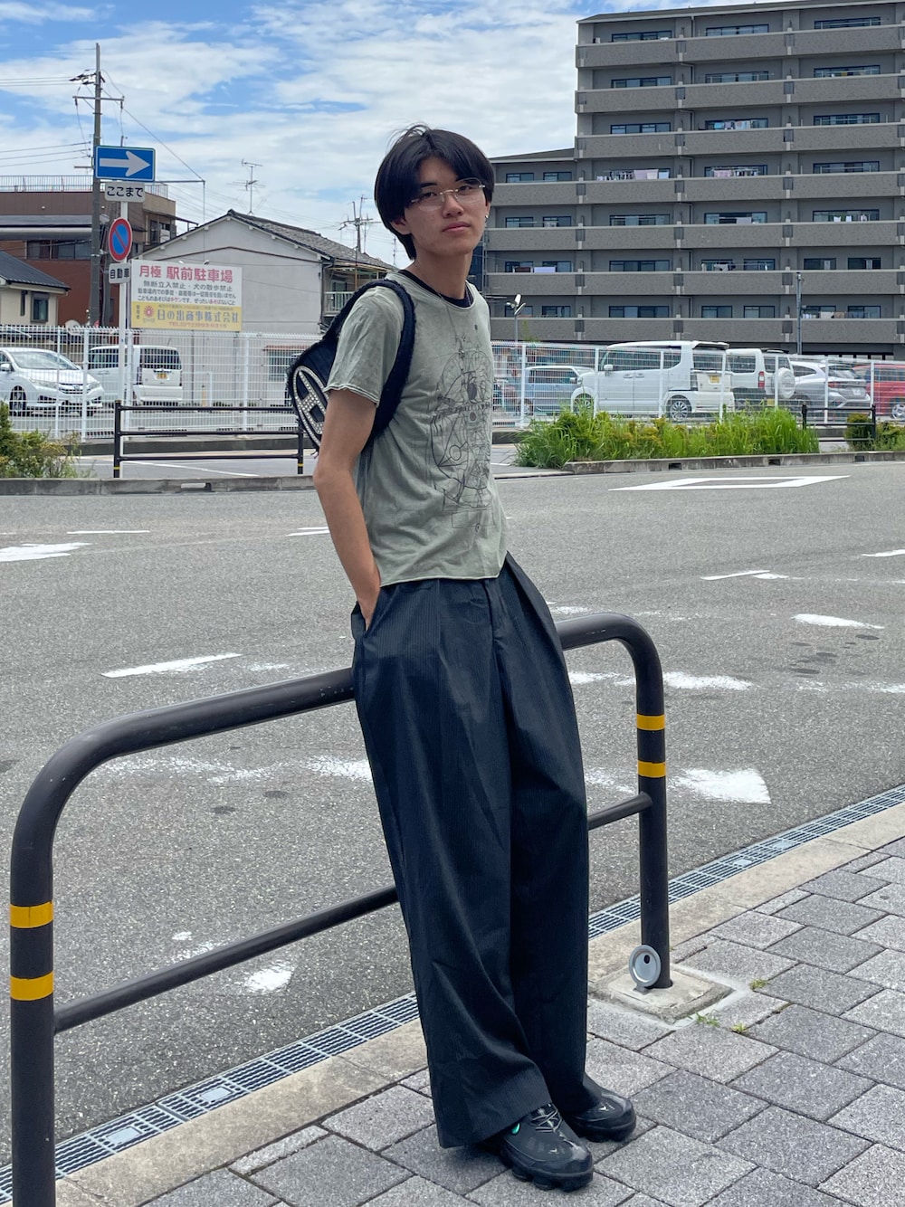 TUCK WIDE GURKHA SLACKS / タックワイドグルカスラックスを使っ