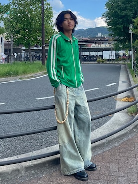「アイテム（ウォレットチェーン）」を使った、kensukeさん（メンズ・181cm）の秋コーディネート