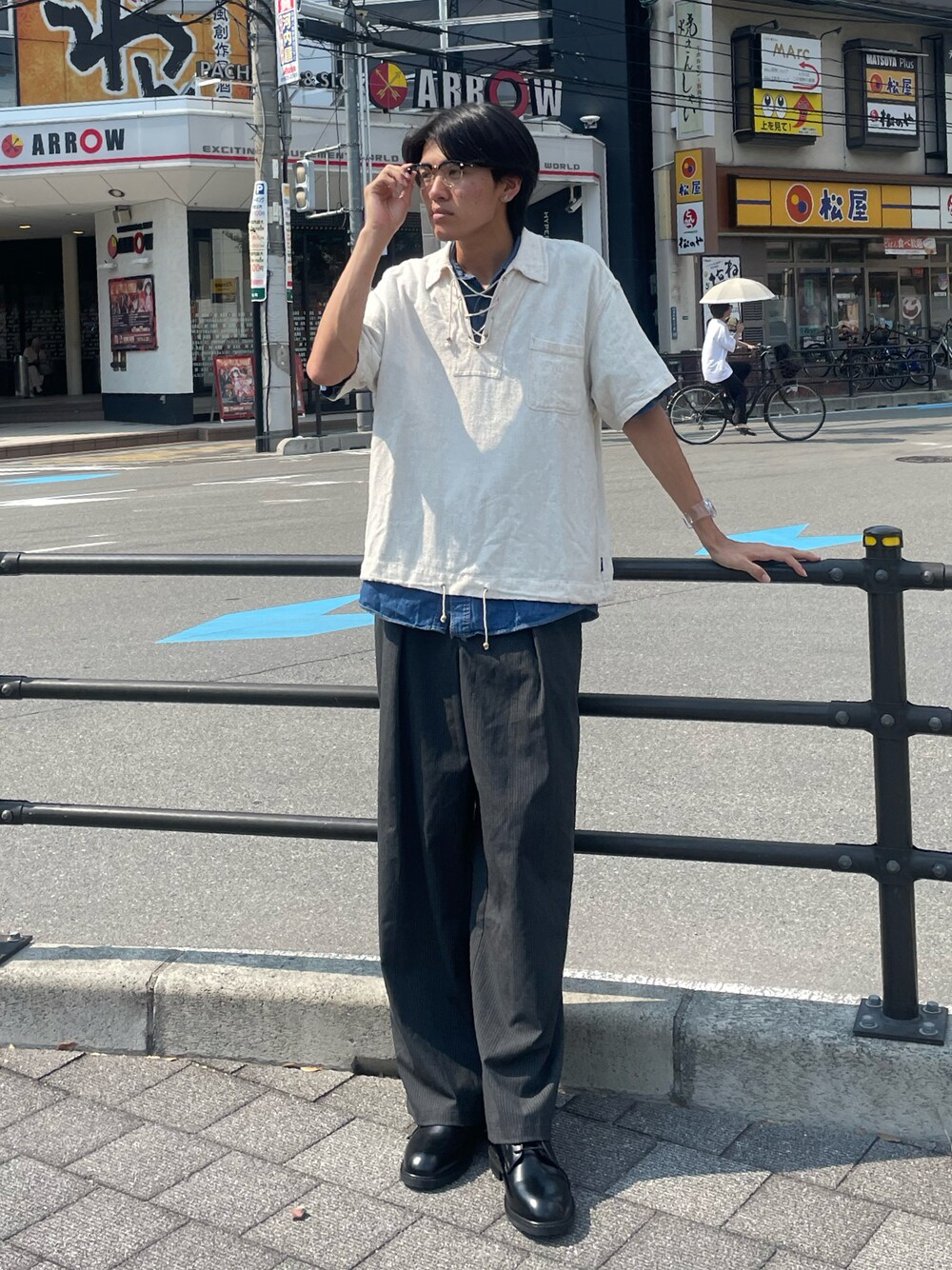TUCK WIDE GURKHA SLACKS / タックワイドグルカスラックスを使っ
