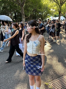 丸顔日本代表さんのコーディネート