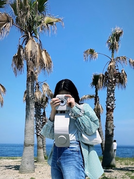 よしおさん（レディース・156cm）の春コーディネート