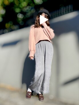 紗倉みくさん（レディース・165cm）の秋コーディネート