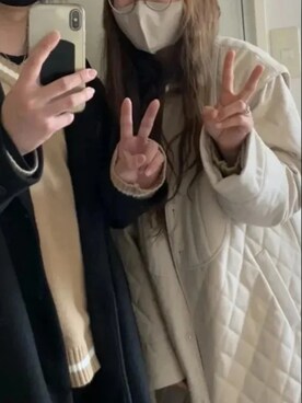 「Amiur（エミレ）のアイテム（その他アウター）」を使った、yui000515さん（レディース・158cm）の夏コーディネート