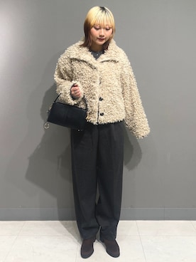 「アイテム（テーラードジャケット）」を使った、かりんさん（レディース・162cm・20代）の秋コーディネート