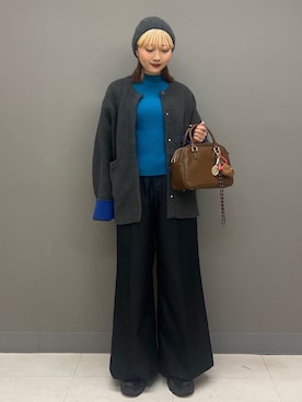 「アイテム（テーラードジャケット）」を使った、かりんさん（レディース・162cm）の秋コーディネート