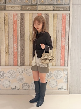 かりんさん(レディース・162cm)の秋コーディネート