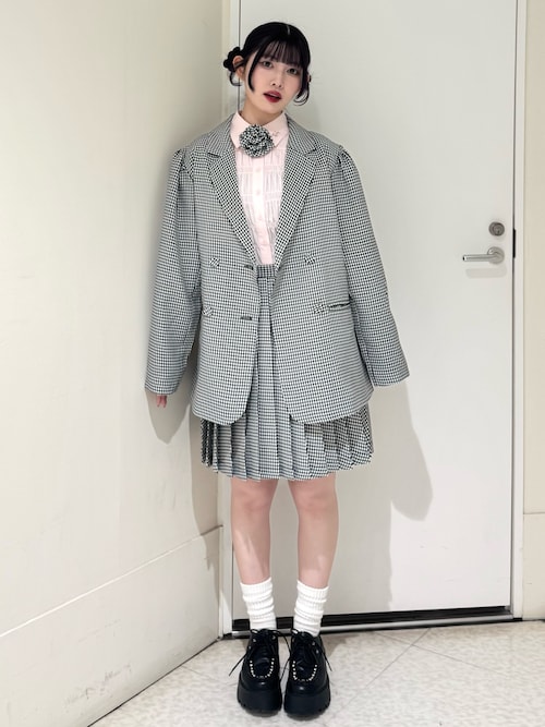 セール】ニーレングスプリーツスカート【セットアップ対応】（スカート