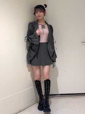 SAKURAKOさん（レディース・161cm）の冬コーディネート