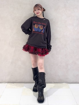 「女子会」｜SAKURAKOさん（レディース・161cm）の秋コーディネート