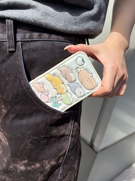 「アイテム（スマホケース/カバー）」を使った、mfactory-Tokyo  さん（レディース・160cm）の秋コーディネート