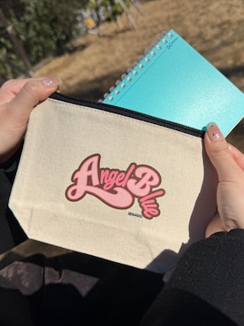 「ANGEL BLUE（エンジェルブルー）のエンジェルブルー 「デイリーポーチ」（ポーチ、その他）」を使った、mfactory-Tokyo  さん（レディース・160cm）の春コーディネート