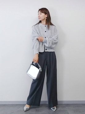 「ドットエスティ秋コーデ」｜「アイテム（スラックス）」を使った、yoshikuttya0213さん（レディース・164cm）の秋コーディネート