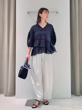 「BARNYARDSTORM（バンヤードストーム）のアイテム（バッグ）」を使った、yoshikuttya0213さん（レディース・164cm）の春コーディネート