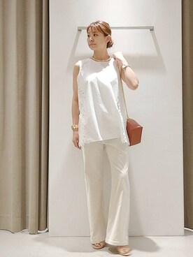 「BARNYARDSTORM（バンヤードストーム）のBARNYARDSTORM / メタルチョーカー（チョーカー）」を使った、yoshikuttya0213さん（レディース・164cm）の夏コーディネート