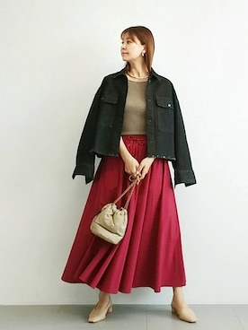 「BARNYARDSTORM（バンヤードストーム）のBARNYARDSTORM / メタルチョーカー（チョーカー）」を使った、yoshikuttya0213さん（レディース・164cm）の秋コーディネート