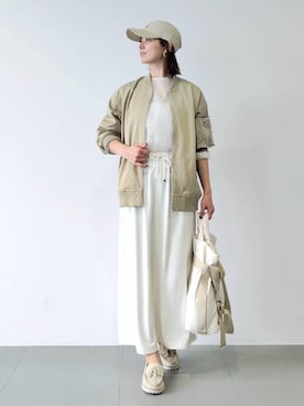 「BARNYARDSTORM（バンヤードストーム）のアイテム（シャツ/ブラウス）」を使った、yoshikuttya0213さん（レディース・164cm）の冬コーディネート