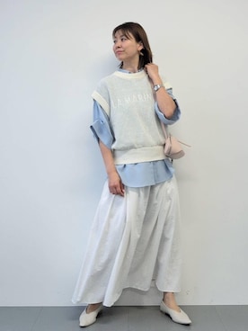 「Mazell（マゼル）のアイテム」を使った、yoshikuttya0213さん（レディース・164cm）の春コーディネート