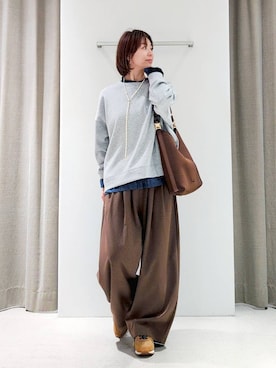 「BARNYARDSTORM（バンヤードストーム）のアイテム」を使った、yoshikuttya0213さん（レディース・164cm）の冬コーディネート