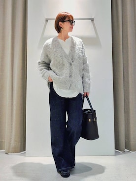 「VELETTO（ベレット）のBARNYARDSTORM / 【VELETTO / ヴェレット】/ バックルバッグ（ハンドバッグ）」を使った、yoshikuttya0213さん（レディース・164cm）の秋コーディネート