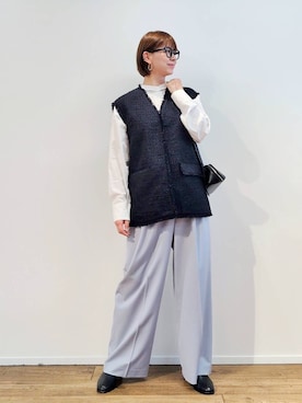 「アイテム（チョーカー）」を使った、yoshikuttya0213さん（レディース・164cm）の冬コーディネート