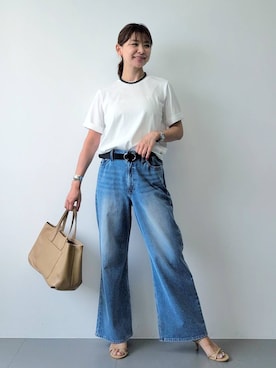 「接触冷感」｜yoshikuttya0213さん（レディース・164cm）の夏コーディネート