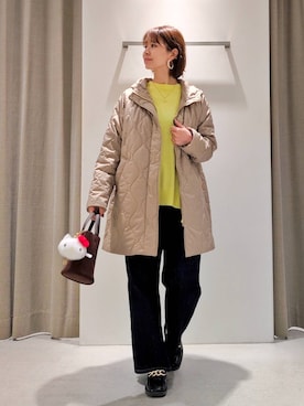 「アイテム（キーホルダー）」を使った、yoshikuttya0213さん（レディース・164cm）の冬コーディネート