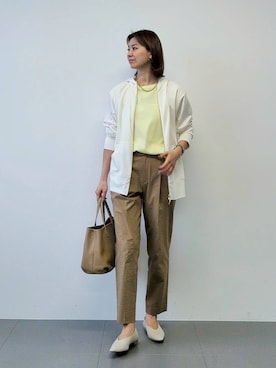 「Beau're（ヴュレ）のアイテム」を使った、yoshikuttya0213さん（レディース・164cm）の春コーディネート