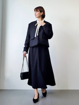 「おでかけ」｜「アイテム（パンプス）」を使った、yoshikuttya0213さん（レディース・164cm）の冬コーディネート