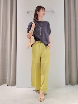 「アイテム（バングル/リストバンド、その他）」を使った、yoshikuttya0213さん（レディース・164cm）の春コーディネート