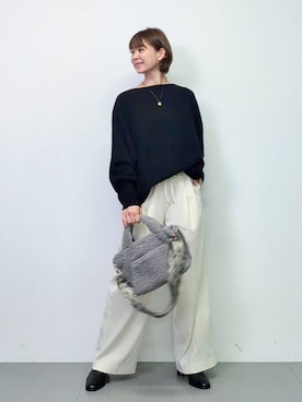 「BARNYARDSTORM（バンヤードストーム）のアイテム（ネックレス）」を使った、yoshikuttya0213さん（レディース・164cm）の秋コーディネート