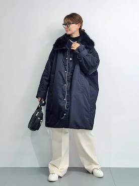 「upperhights（アッパーハイツ）のアイテム」を使った、yoshikuttya0213さん（レディース・164cm）の秋コーディネート