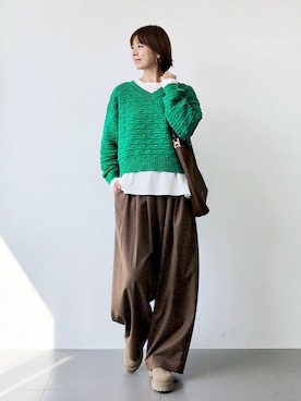 「BARNYARDSTORM」｜yoshikuttya0213さん（レディース・164cm）の冬コーディネート