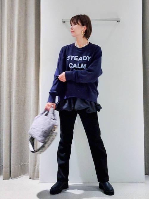 BARNYARDSTORM / ガーゼベア裏毛ロゴプルオーバー/マシン