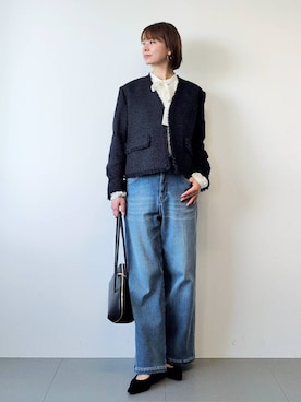 「BARNYARDSTORM」｜yoshikuttya0213さん（レディース・164cm）の冬コーディネート