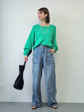 「LE VERNIS（ル・ベルニ）のアイテム」を使った、yoshikuttya0213さん（レディース・164cm）の春コーディネート