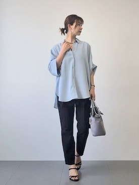 「BARNYARDSTORM（バンヤードストーム）のアイテム（トップス）」を使った、yoshikuttya0213さん（レディース・164cm）の春コーディネート