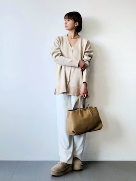 「アイテム（チョーカー）」を使った、yoshikuttya0213さん（レディース・164cm）の冬コーディネート