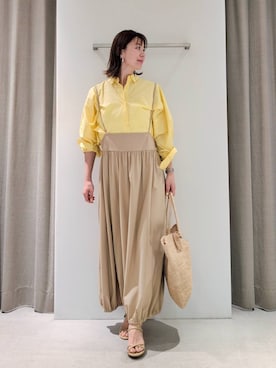 「BARNYARDSTORM（バンヤードストーム）のアイテム（トップス）」を使った、yoshikuttya0213さん（レディース・164cm）の春コーディネート