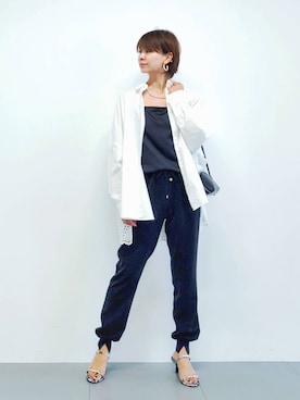 「BARNYARDSTORM（バンヤードストーム）のアイテム」を使った、yoshikuttya0213さん（レディース・164cm）の夏コーディネート
